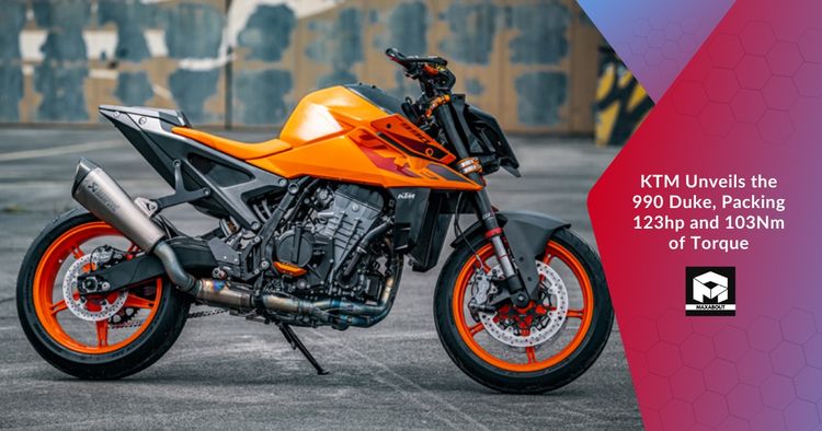  KTM Unveils the 990 Duke, Packing 123hp and 103Nm of Torque