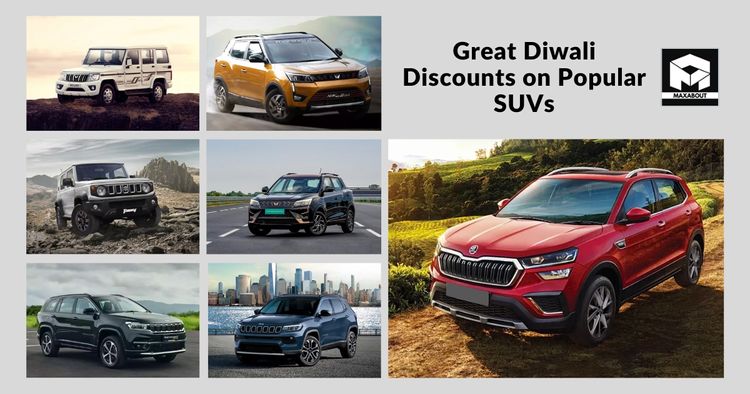 Great Diwali Discounts on Popular SUVs