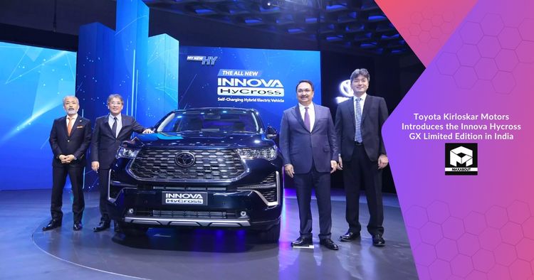 Toyota Kirloskar Motors Introduces the Innova Hycross GX Limited Edition in India