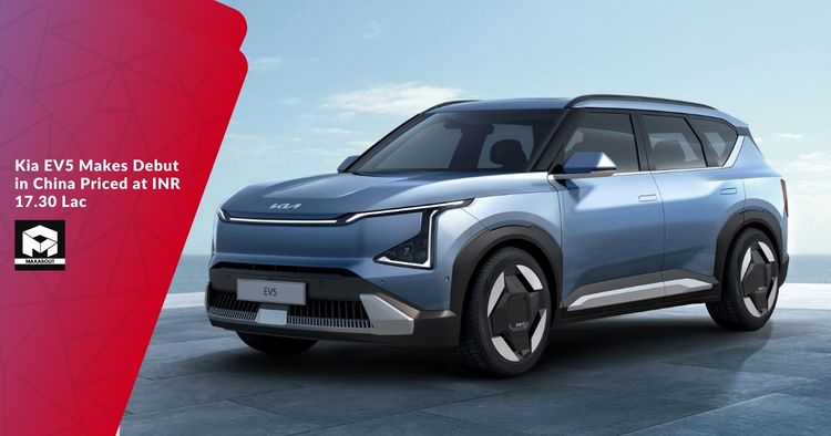 Kia EV5 Makes Debut in China Priced at Rs 17.30 Lac