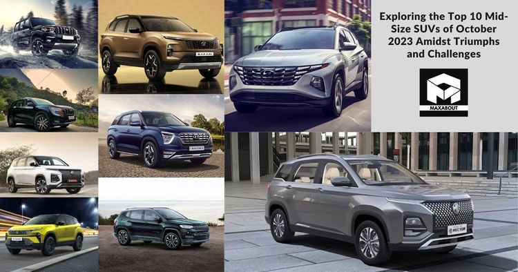 Exploring the Top 10 Mid-Size SUVs of October 2023 Amidst Triumphs and Challenges