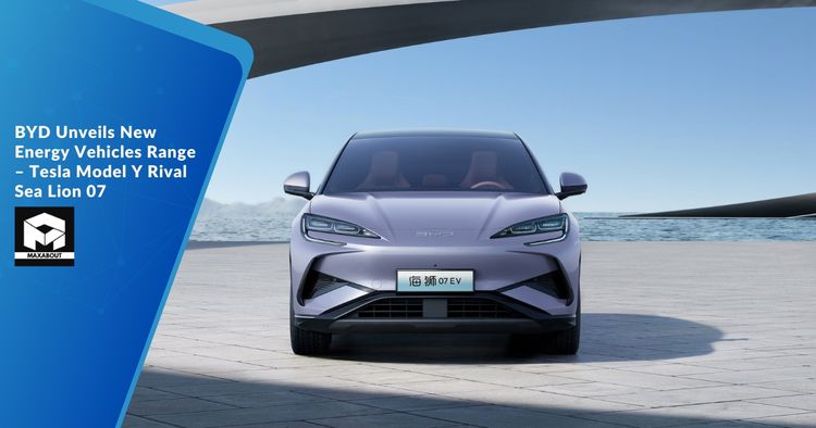 BYD Unveils New Energy Vehicles Range – Tesla Model Y Rival Sea Lion 07