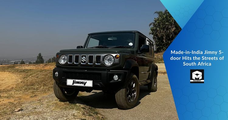 Made-in-India Jimny 5-door Hits the Streets of South Africa