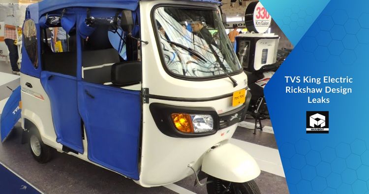 TVS King Electric Rickshaw Design Leaks