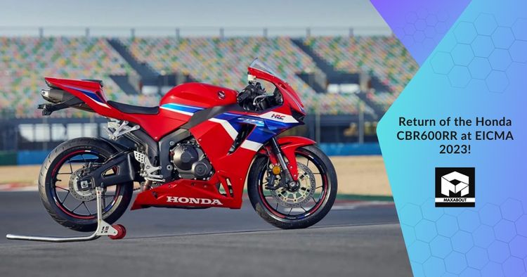 Return of the Honda CBR600RR at EICMA 2023!