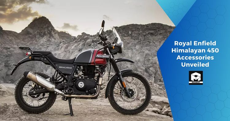 Royal Enfield Himalayan 450 Accessories Unveiled