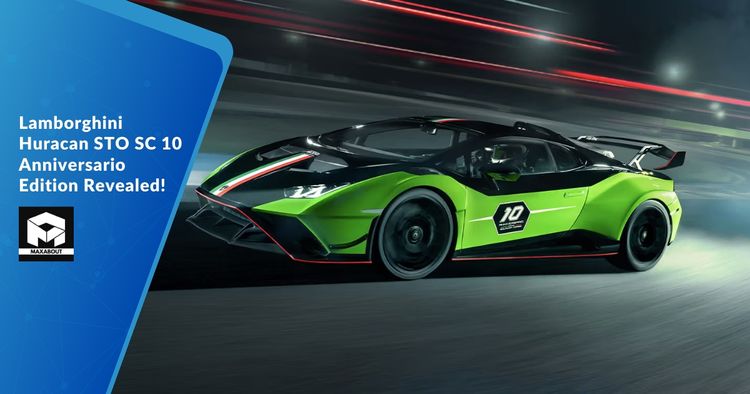 Lamborghini Huracan STO SC 10 Anniversario Edition Revealed!