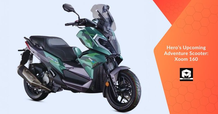 Hero's Upcoming Adventure Scooter: Xoom 160