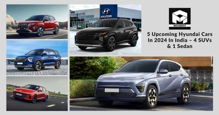 5 Upcoming Hyundai Cars In 2024 In India – 4 SUVs & 1 Sedan