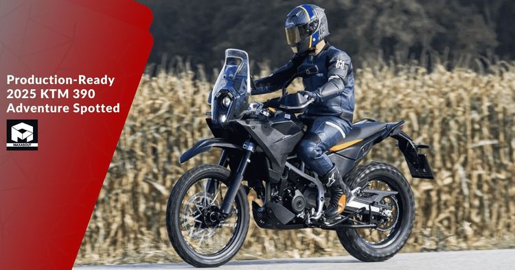 Production-Ready 2025 KTM 390 Adventure Spotted