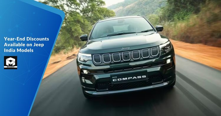 Year-End Discounts Available on Jeep India Models