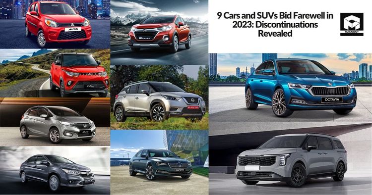 9 Cars and SUVs Bid Farewell in 2023: Discontinuations Revealed