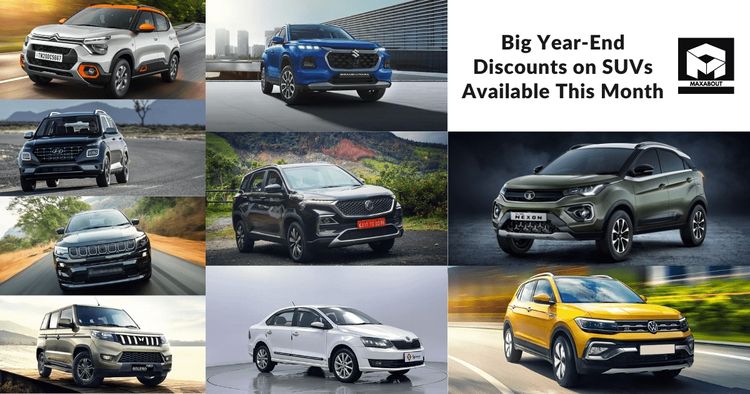 Big Year-End Discounts on SUVs Available This Month