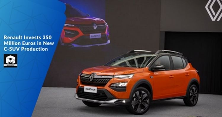 Renault Invests 350 Million Euros in New C-SUV Production