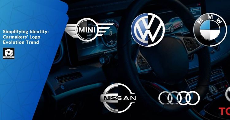 Carmakers shifting to minimal & simple logos, marking a shift in