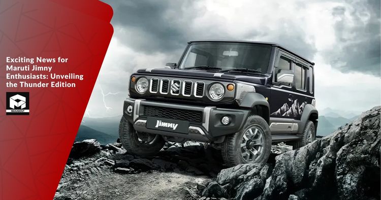 Maruti Jimny Thunder Edition Discontinued In India 