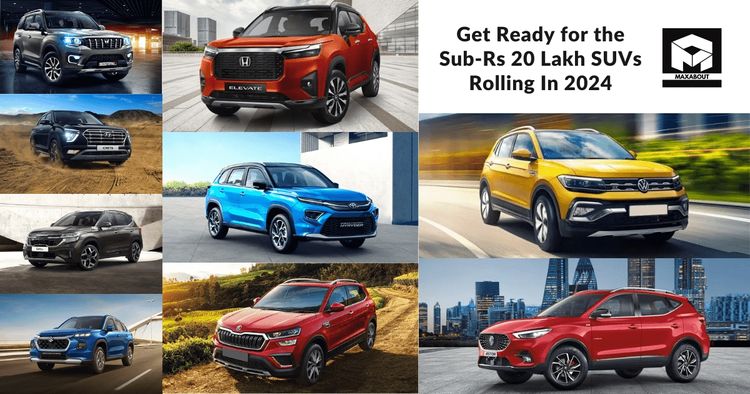 Get Ready for the Sub-Rs 20 Lakh SUVs Rolling In 2024