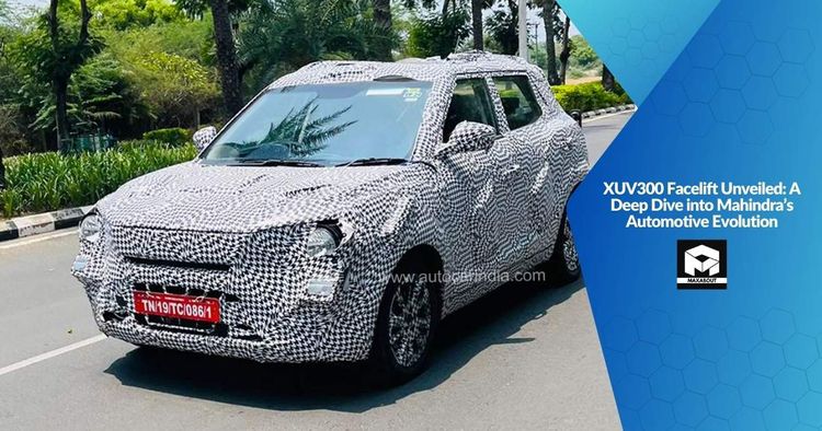  XUV300 Facelift Unveiled: A Deep Dive into Mahindra's Automotive Evolution