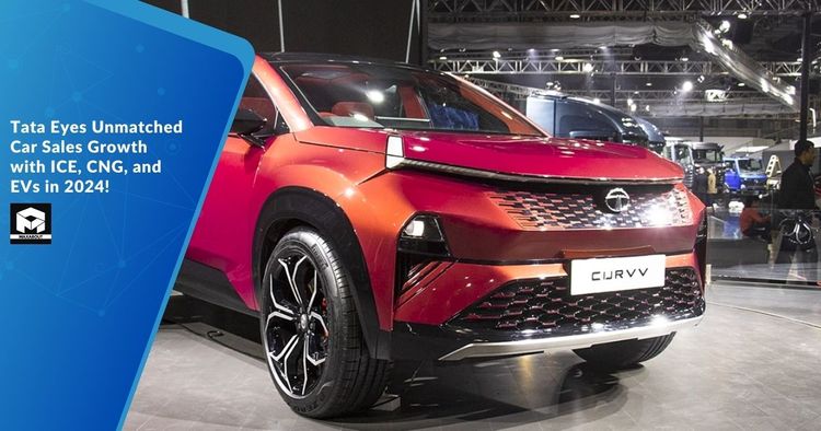 Tata Eyes Unmatched Car Sales Growth with ICE, CNG, and EVs in 2024!