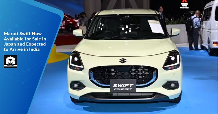 Maruti Swift Now Available for Sale in Japan and Expected to Arrive in India