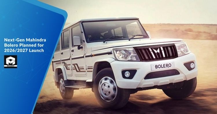  Next-Gen Mahindra Bolero Planned for 2026/2027 Launch