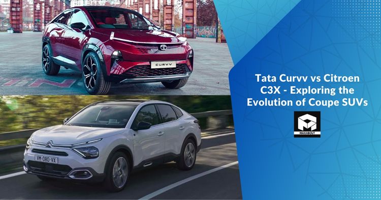 Tata Curvv vs Citroen C3X - Exploring the Evolution of Coupe SUVs