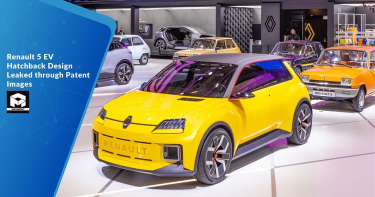 Renault 5 EV Hatchback Design Leaked through Patent Images - Maxabout News