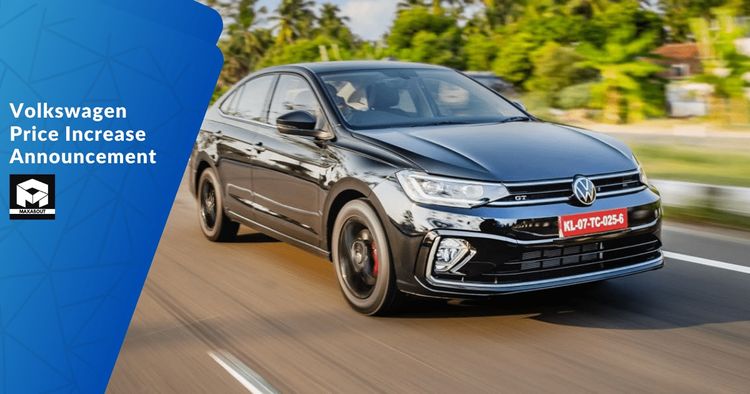 Volkswagen Price Increase Announcement