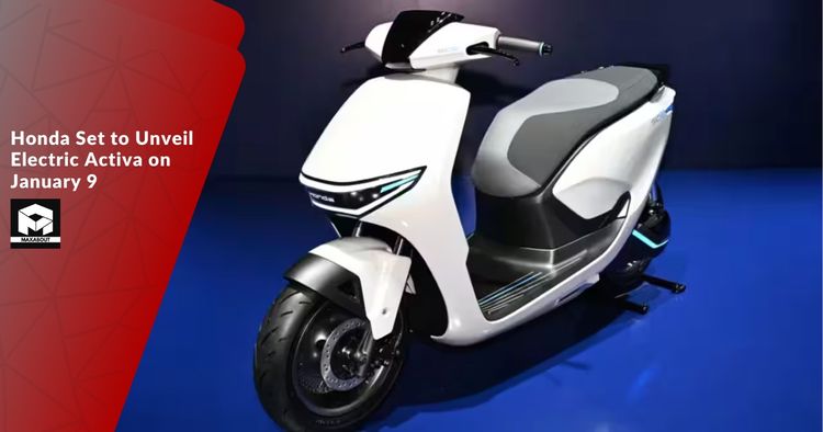 Honda Set to Unveil Electric Activa on January 9