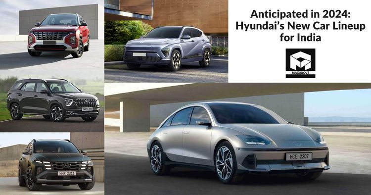 Anticipated in 2024: Hyundai's New Car Lineup for India