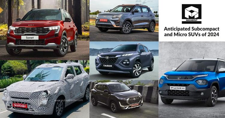  Anticipated Subcompact and Micro SUVs of 2024