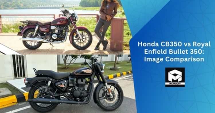 Honda CB350 vs Royal Enfield Bullet 350: Image Comparison