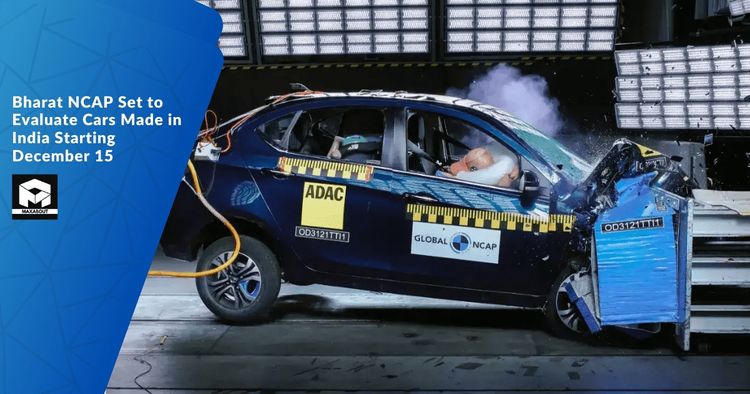 Bharat NCAP Set to Evaluate Cars Made in India Starting December 15