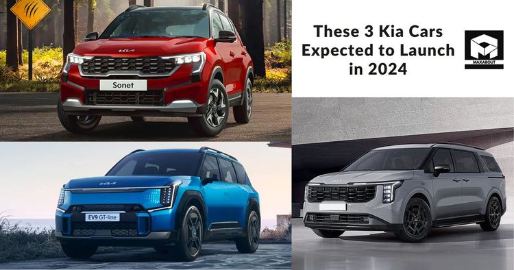 These 3 Kia Cars Expected to Launch in 2024