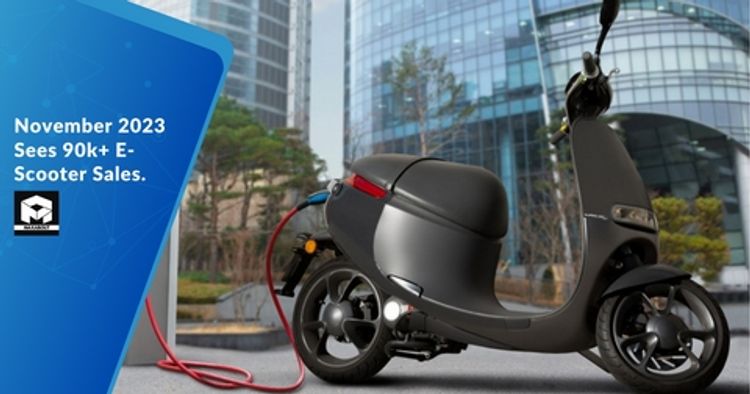    November 2023 Sees 90k+ E-Scooter Sales