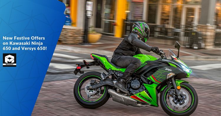 New Festive Offers on Kawasaki Ninja 650 and Versys 650!