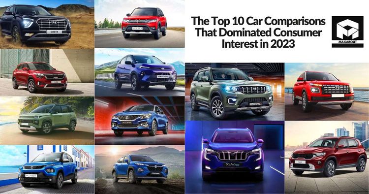 The Top 10 Car Comparisons That Dominated Consumer Interest in 2023