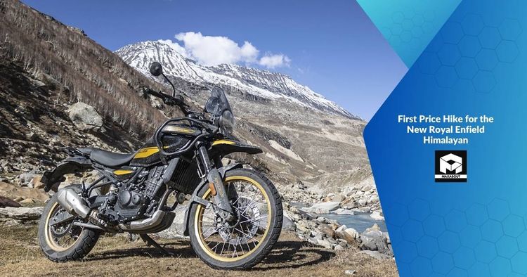 First Price Hike for the New Royal Enfield Himalayan