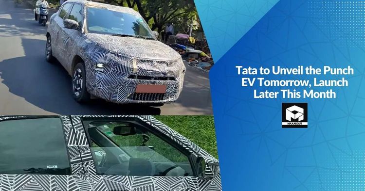  Tata to Unveil the Punch EV Today, Launch Later This Month