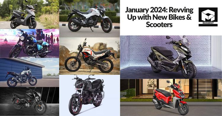 January 2024: Revving Up with New Bikes & Scooters