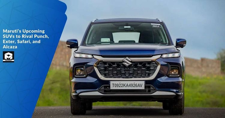 Maruti's Upcoming SUVs to Rival Punch, Exter, Safari, and Alcaza