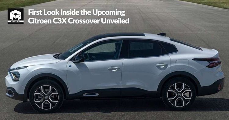 First Look Inside the Upcoming Citroen C3X Crossover Unveiled