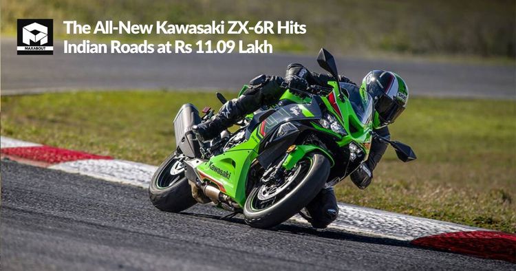 The All-New Kawasaki ZX-6R Hits Indian Roads at Rs 11.09 Lakh