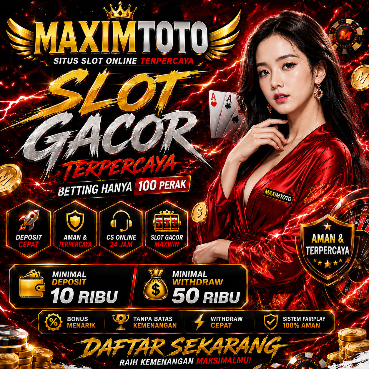MAXIMTOTO - Tempat Bermain Slot Thailand Gacor dan Slot Maxwin Terfavorit 2026