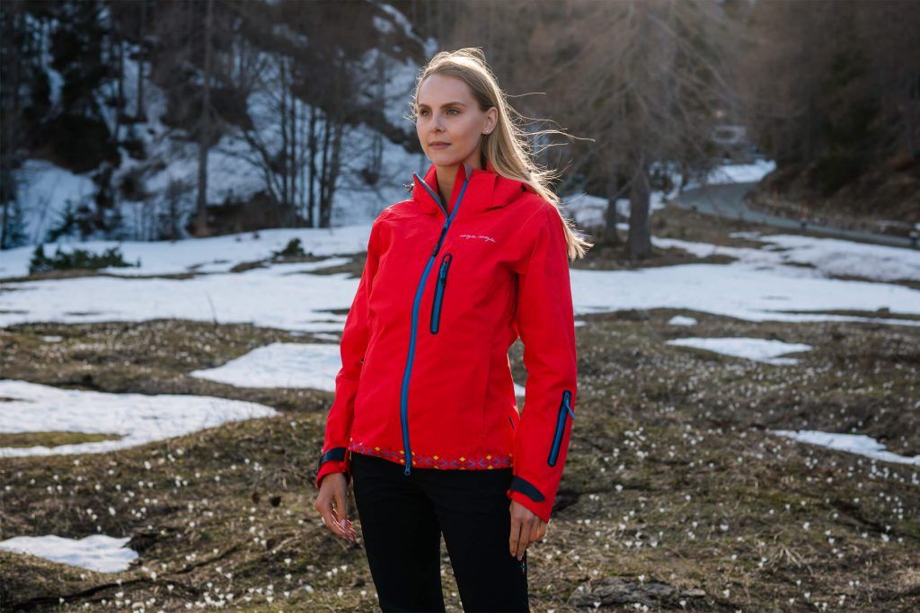 Women's - Ski Suit in Hike Red