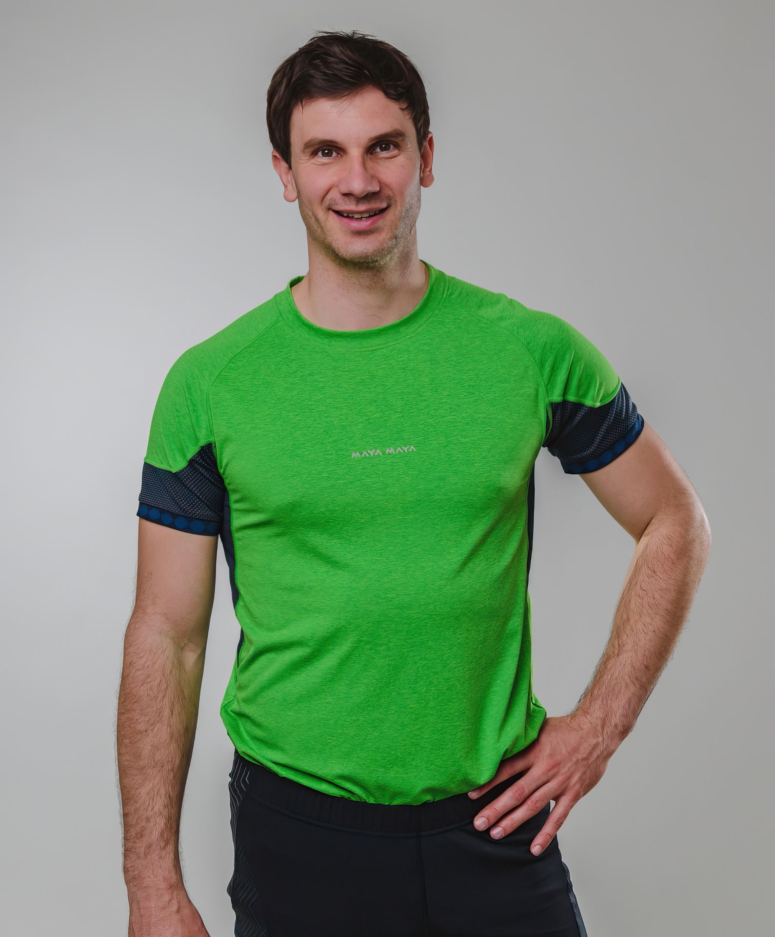 Ultralight running Kabil shirt for men from MAYA MAYA FastDrying for outdoor sports.