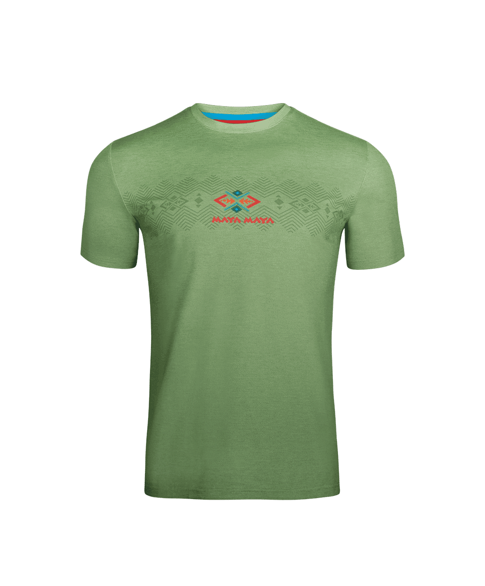 Kuk shirt green for men by MAYA MAYA made from cotton for freetime