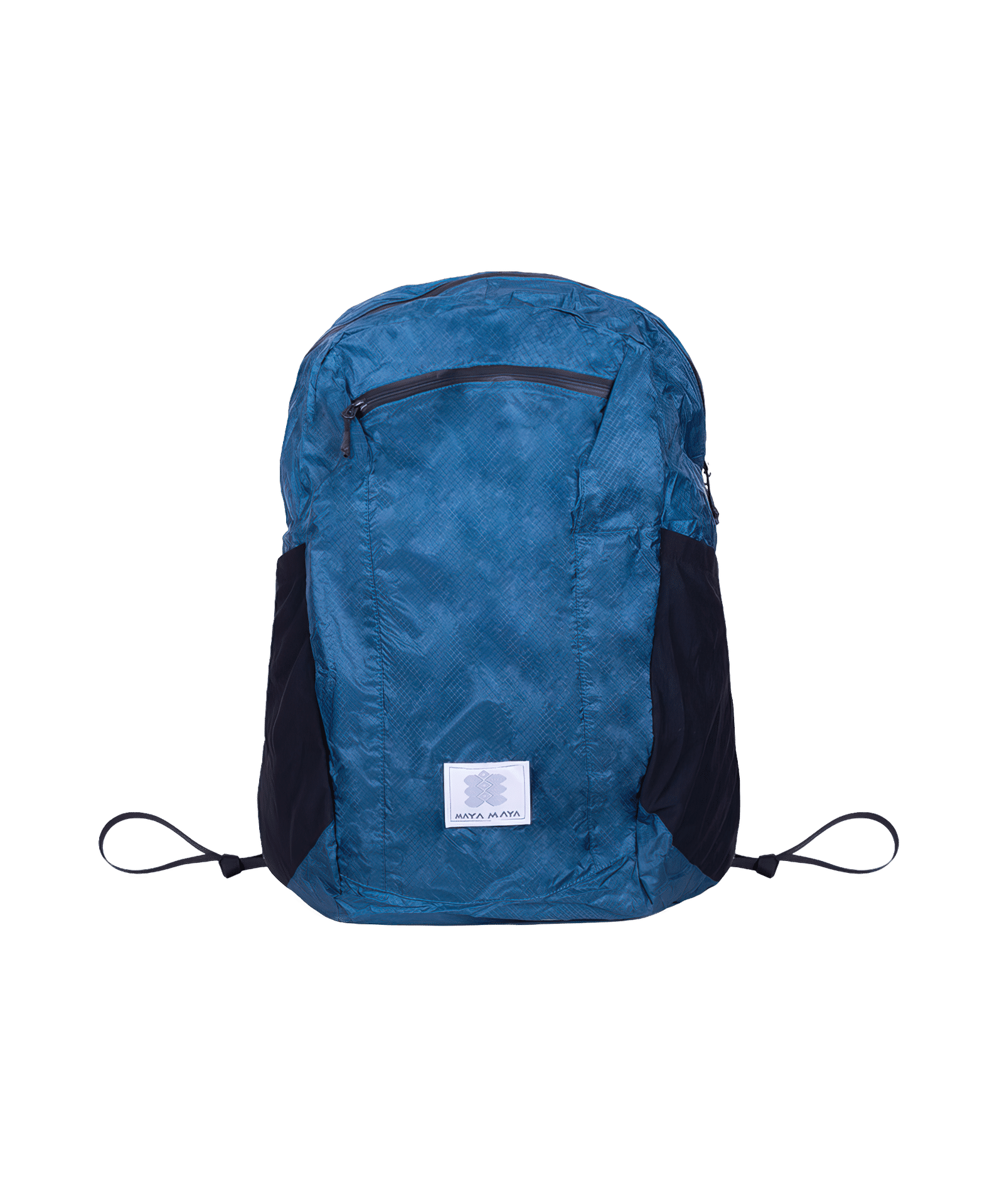 Light packable backpack blue from MAYA MAYA for hiking and other outdoor activities.