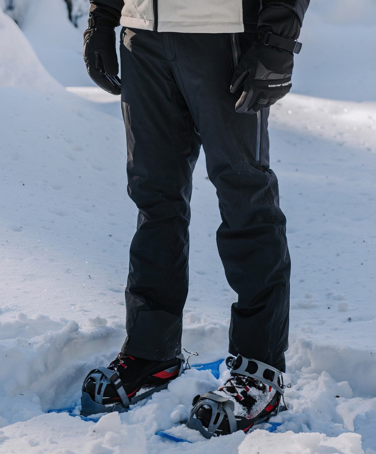 Kongo pants black from MAYA MAYA are warm windproof ski pants for men