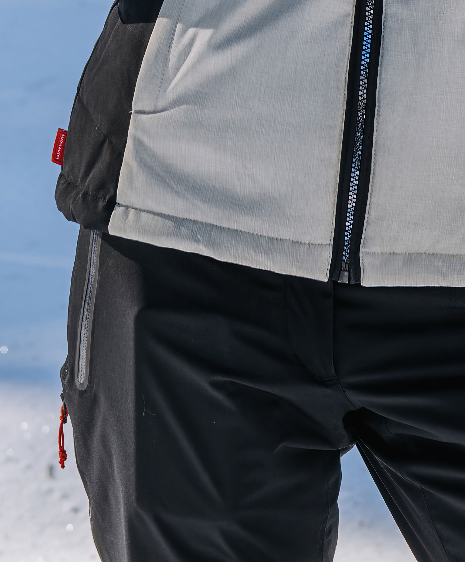 Shania pants black from MAYA MAYA are warm windproof ski pants for women